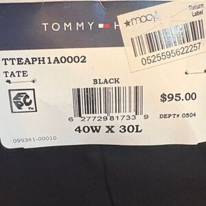 Tommy Hilfiger Classic Black Trousers New With Tag, size 40